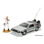 Corgi 1:36 Back to the Future Delorean W/doc Brown Figure