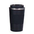 thumbnail image 4 of Insulated Stainless Steel Travel Coffee Mug with Lid, Leakproof Double Wall Thermal Tumbler for Hot and Cold Drinks, Reusable Portable Cup for Daily Use(Blue,380ML / 12.8Oz), 4 of 7