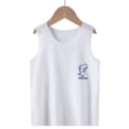 thumbnail image 5 of YUIVH Baby Boy Clothes Summer Tops Toddler Boys Girls Sleeveless Vest Tops Solid Color Cool Casual Tops For Children Clothes Soft Undershirt for Boys, 5 of 5