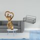 thumbnail image 2 of Figura De Pareja, Escultura De Amantes, Regalo Para Aniversario, Familia, Hombre, Cestas Colgantes De Pared, Estantes Flotantes, Organizador De Baño De Metal, Cesta De Almacenamiento De, 2 of 8