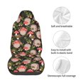 thumbnail image 4 of Picia Edgehog and Mushrooms Print Waterproof Sweating Car Seat Cover for Post Gym Workout, Running, Beach and Hiking, Universal Fit Anti-Slip Bucket Seat Protector, 4 of 5