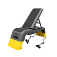 thumbnail image 1 of Banco Step multiposiciones Tayga amarillo/gris., 1 of 6