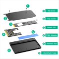 thumbnail image 5 of Adaptador SSD M.2 (NGFF) NVMe una U.2 (SFF-8639) de 2,5 Pulgadas con Almohadilla TéRmica, Convierte SSD M.2 NVMe una U.2, No para, 5 of 5