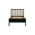 thumbnail image 4 of Max & Lily Scandinavian Twin Bed Frame, Solid Wood Platform Bed with Headboard, 4 of 6