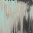 thumbnail image 3 of Pinto, Patricia 12x12 Black Modern Framed Museum Art Print Titled - Teal Paysage I, 3 of 5