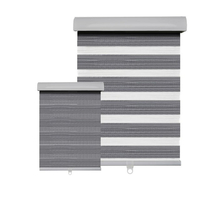 Hauz 3684WDGRYCD - Store Alterné 36 Pieds' X 84 Pieds', Sans Cordon, Grain de Bois Gris