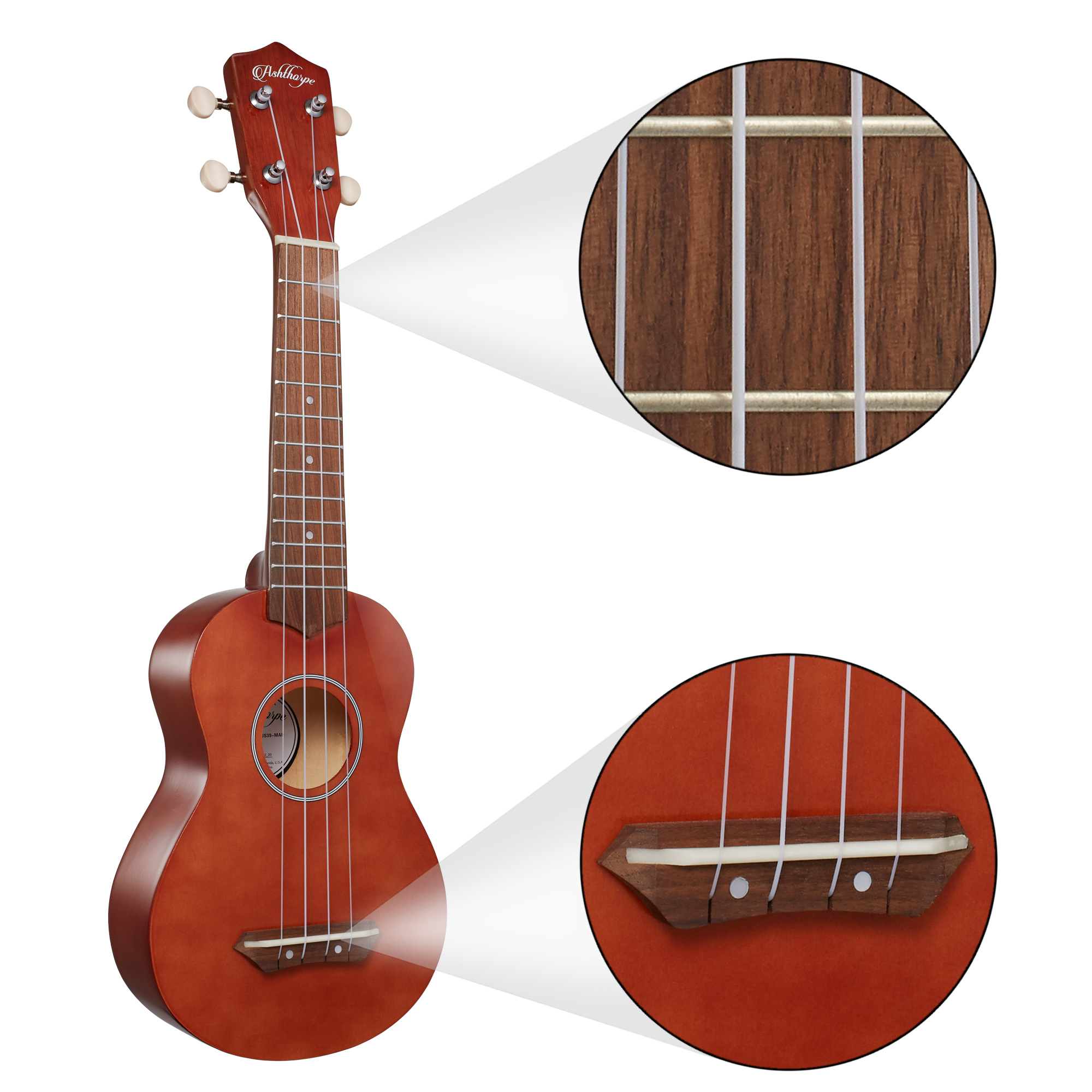 Ashthorpe Soprano Ukulele Bundle Pink 21 Inch Uke Beginner Starter Kit For Kids With Gig Bag Cloth And Picks Walmart Com Walmart Com