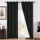 thumbnail image 1 of Cortinas Joydeco de lino opacas, 132 x 213 cm, con ojales, 2 paneles, 1 of 9