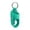 Mint Green, variant on 3.5in Mint Green PU Leather Inhaler Holder Keychain, Portable Protective Inhaler Storage Case with Metal Buckle for Daily Use and Travel