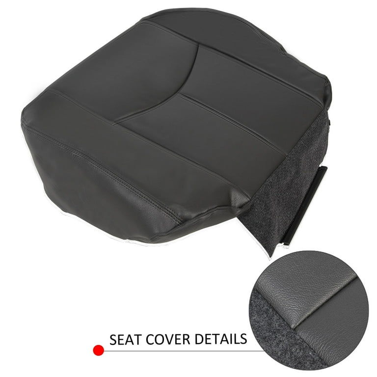 Dmotoauto Coprisedili per auto, universali, per Chevrolet Suburban Tahoe a 5 posti, in pelle Napa traspirante