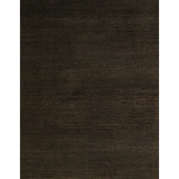 Ahgly Company Indoor Rectangle Abstract Chocolate Brown Abstract Area Rugs, 2' x 3'