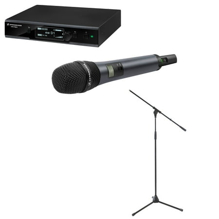 Sennheiser EW D1-845S Wireless D1 Vocal System w  E845 Mic w Accenta MBST-1 Microphone (Best Sennheiser Wireless Mic)
