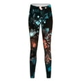 thumbnail image 5 of XIYON Yoga Pants Women Printed High Waisted Pants For Womens Tights Compression Yoga Running Fitness Leggings Leggings For Women, 5 of 5