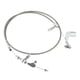 thumbnail image 2 of Conjunto de retén flexible kusrkot de acero inoxidable 2 piezas Detente al cable, 2 of 8
