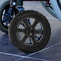 OUNONA 4pcs Shopping Cart Wheels Replacement Grocery Cart Wheels for Supermarket