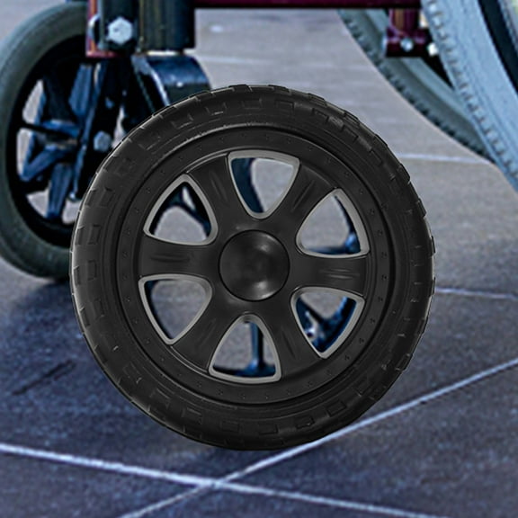 OUNONA 4pcs Shopping Cart Wheels Replacement Grocery Cart Wheels for Supermarket