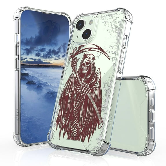 AquaFlex Hybrid Slim Designed For Apple iPhone 13 6.1"Case Transparent Clear
