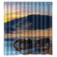thumbnail image 1 of ABPHQTO Cortina de ducha Wild Horses Cortina de ducha impermeable 160x180 cm, 1 of 2