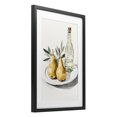 thumbnail image 3 of Stupell Industries Pears and Bottle Platter Black Framed Print Under Glass design by Heidi Kuntz, 20 x 14, 3 of 10