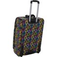 thumbnail image 3 of Adrienne Vittadini Leopard Print 3-Piece Spinner Luggage Set in Brown, 3 of 6