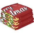 thumbnail image 4 of SKYSONIC Vivid Christmas Tree Kitchen Dish Towel Set,Drying Kitchen Towels Tea Towels 1Pcs, 4 of 7