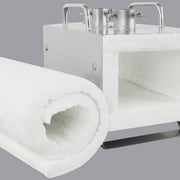 Ceramic Fiber Blanket Insulation 2600F, 1x 15.7x 24 Baffle Fire Blanket for Stoves, Furnace, Kilns, Fire Bricks, Boilers, Kilns, Blacksmithing