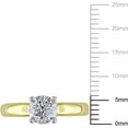thumbnail image 3 of Everly Women's Diamond Two-Tone Gold Engagement Ring, 3 of 4