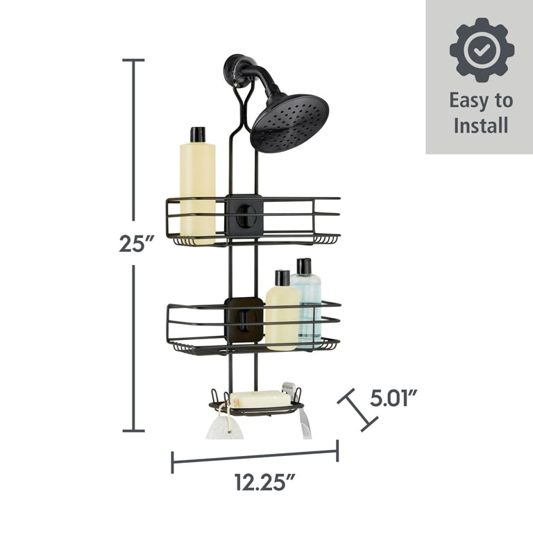 Better Homes & Gardens 4-Way Adjustable Steel Shower Caddy photo 4