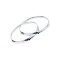 thumbnail image 1 of 1 Pair Snare Drum Hoop Ring Ring Rim Rim Snare Drum Parts for Percussion Instrument 12 Inch 6 Hole, 1 of 9