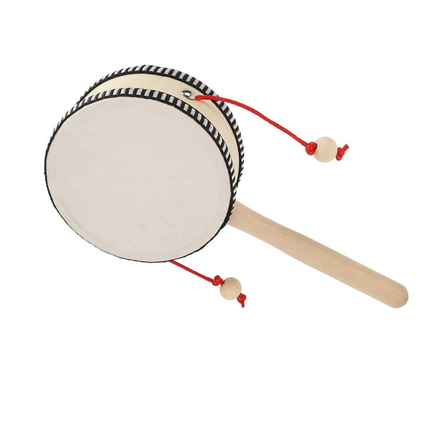 Rattle Drum, Rattle 4 Inch Convenient Storage For Kids
