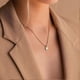 thumbnail image 3 of Initial Necklaces for Women 14K Gold Plated Letter Necklace Dainty Gold Name Necklace Personalized Initial Tag Pendant Necklace for Women Trendy Gold, 3 of 4