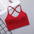 Bras for Women,Womens Sports Bra Spaghetti Strap Bra Quick Dry