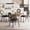 Black 4 Pack, variant on Modern Rattan Dining Chair Set Of 2 Or 4, Faux Leather Upholstered Seat, Hand-Woven Cane Back, Cantilever Metal Legs – Comfortable For Dining Room Or Kitchen