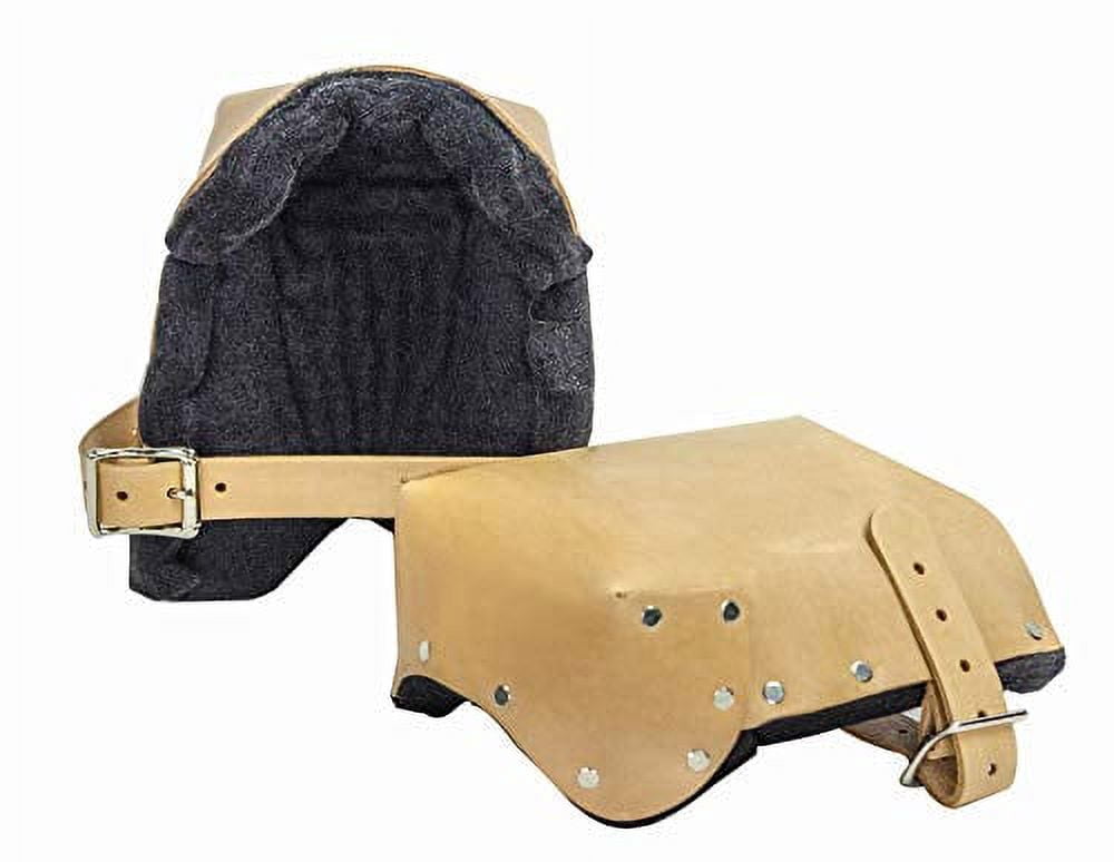 Bon Tool 35-765 Easy Walk Double Felt Leather Knee Pads