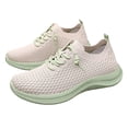 thumbnail image 2 of AUDeals Women's Orthopedic Walking Shoes, Lightweight Slip On Sneakers with Arch Support for Plantar Fasciitis (Green, 7), 2 of 8