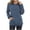 Blue, variant on Jamicy Maternity Sweatshirts Valentine's Day Gift Nursing Sweater Solid Solid Color Tunic Breastfeeding Hooded Sweatshirts Top Maternity Jumper 2023 Hoodie Pregnant