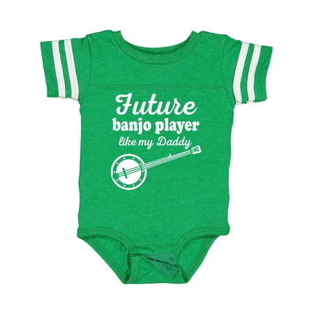 

Inktastic Future Banjo Player Like Daddy Gift Baby Boy Bodysuit