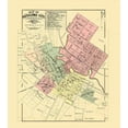 thumbnail image 2 of Thompson 15x16 Gold Ornate Wood Framed with Double Matting Museum Art Print Titled - Petaluma California Landowner - Thompson 1877, 2 of 4