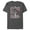 Charcoal Heather / Portrait, variant on Men's Emily in Paris La Plouc Flowers Photo Graphic Tee Silver Large