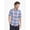 DARK BLUE, variant on Cotton Linen Short Sleeve Woven Shirt, Sizes S-2Xl.