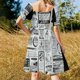 thumbnail image 5 of HEART TO HEART DR - INRED BY METTATON EX DE UNDERTALE Vestido de manga corta vestidos para mujer Vestido, 5 of 7