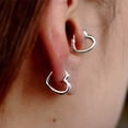thumbnail image 4 of Boucles d'Oreilles Géométriques Simples en Acier Inoxydable pour Femmes Filles, 4 of 9