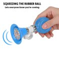 thumbnail image 4 of WIRESTER Cute Blue Bike Horn Bell for Kids & Adults, Bicycle Handlebar Air Horn, Bike Accessory for Tricycles, Balance Bikes & Scooters - Colorful Sparkles Glitter, 4 of 6