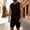 #236-Black, variant on Ceisia Mens 2 Piece Outfit Textured Knit Sleeveless Tank Top and Drawstring Shorts Set Casual Loungewear for Men Khaki S Gifts for Father