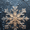 Snowflake Crystal Winter Wall Decor, variant on Qisvanset 12x16 Inch Framed Canvas Wall Art Snowflake Crystal Pattern Winter Home Ready To Hang Wall Decor
