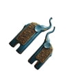 thumbnail image 2 of tamizeot 2x Statues d'Éléphants Décorations Figurines en Résine Chanceuses Feng Crafts Shui, 2 of 6