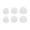 White, variant on 3Pairs Earbuds Cover In-Ear Tips Soft Silicone Ear Buds Accessories for R510 buds2 Sports Earphone Eartips