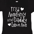 thumbnail image 4 of Inktastic Mommy and Daddy Love Me Valentine Boys or Girls Baby Bodysuit, 4 of 5