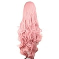 thumbnail image 3 of Ediodpoh V Singer Wig Long Curly Synthetic Wig Fashion Wigs Wigs for Women pink, 3 of 4