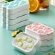 thumbnail image 3 of Bewildely ¡Bandeja de molde de hielo! Contenedor de caja de almacenamiento de bandeja de cubitos de hielo Cocina y Comedor Rosa, 3 of 6